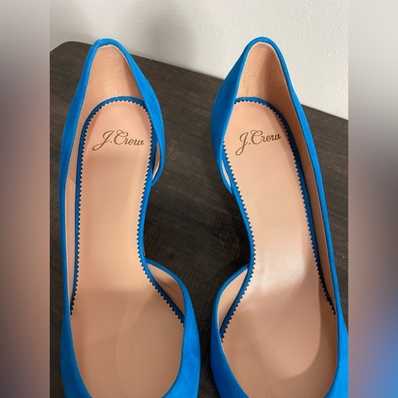 J. Crew Blue Heels - Picture 9 of 14
